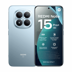 Xiaomi Redmi Note 15 Pro+ 5G Dual Sim 8GB RAM 256GB - Blue ohne Vertrag