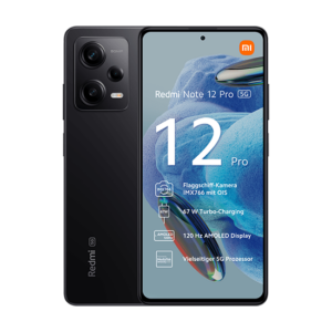 Xiaomi Redmi Note 12 Pro 5G Dual Sim 6GB RAM 128GB - Black ohne Vertrag